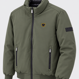 Blouson LEGENDER'S AVENUE kaki, vue de trois quarts