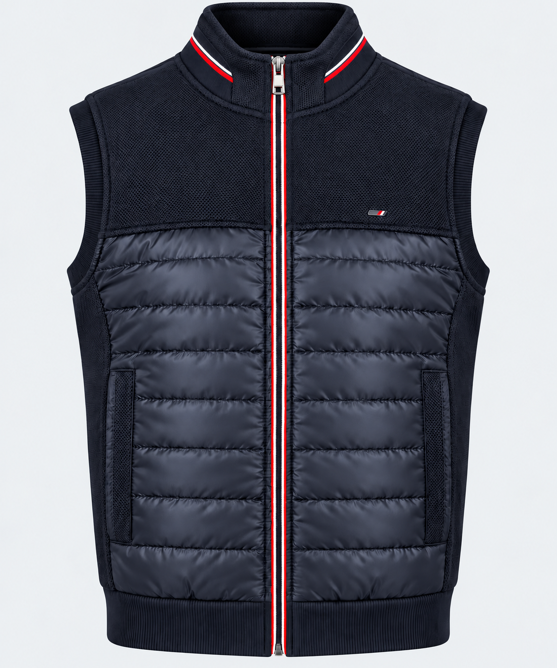 Gilet matelassé homme marine MAXWAY — vue de face