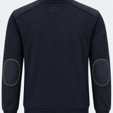 Pull col camionneur homme marine MAXWAY — vue de dos