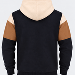 Sweat homme beige, camel et marine MAXWAY Vintage — vue de dos