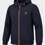 Veste tricolore homme marine MAXWAY — vue de trois quarts
